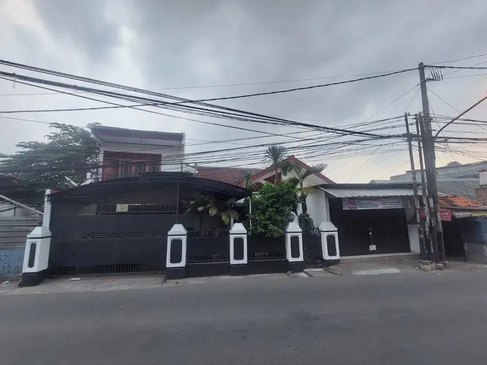 Rumah Tinggal Bisa untuk Usaha di Jl. Raya Pasar Kecapi Bekasi