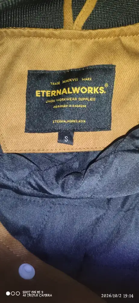 Jaket baseball enternalworks