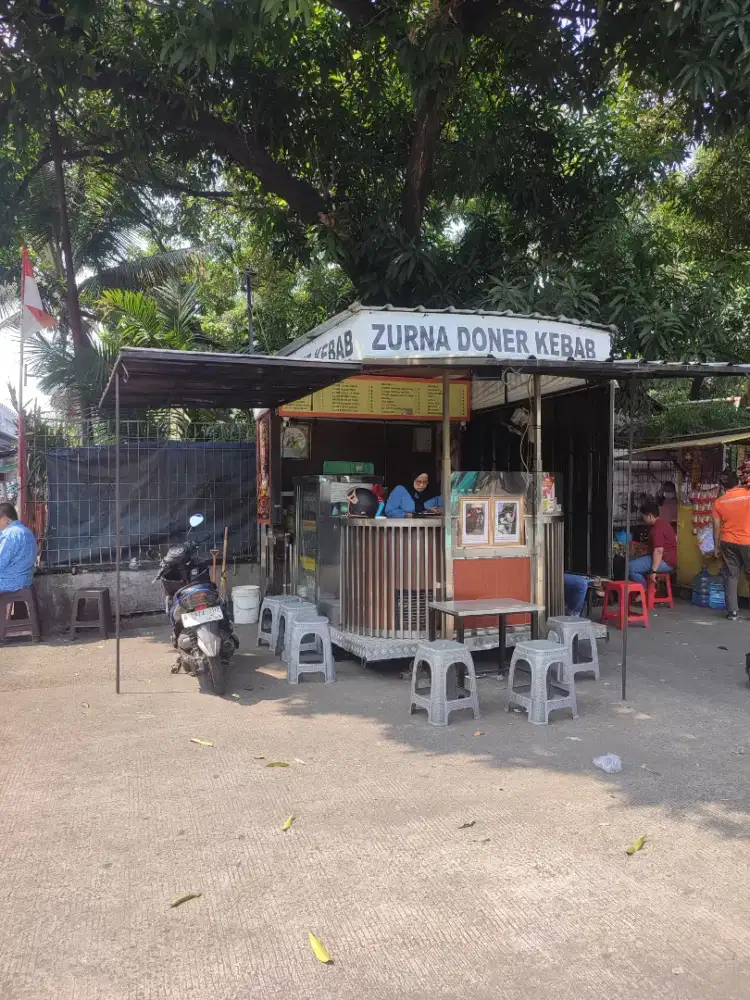 Booth jualan makanan