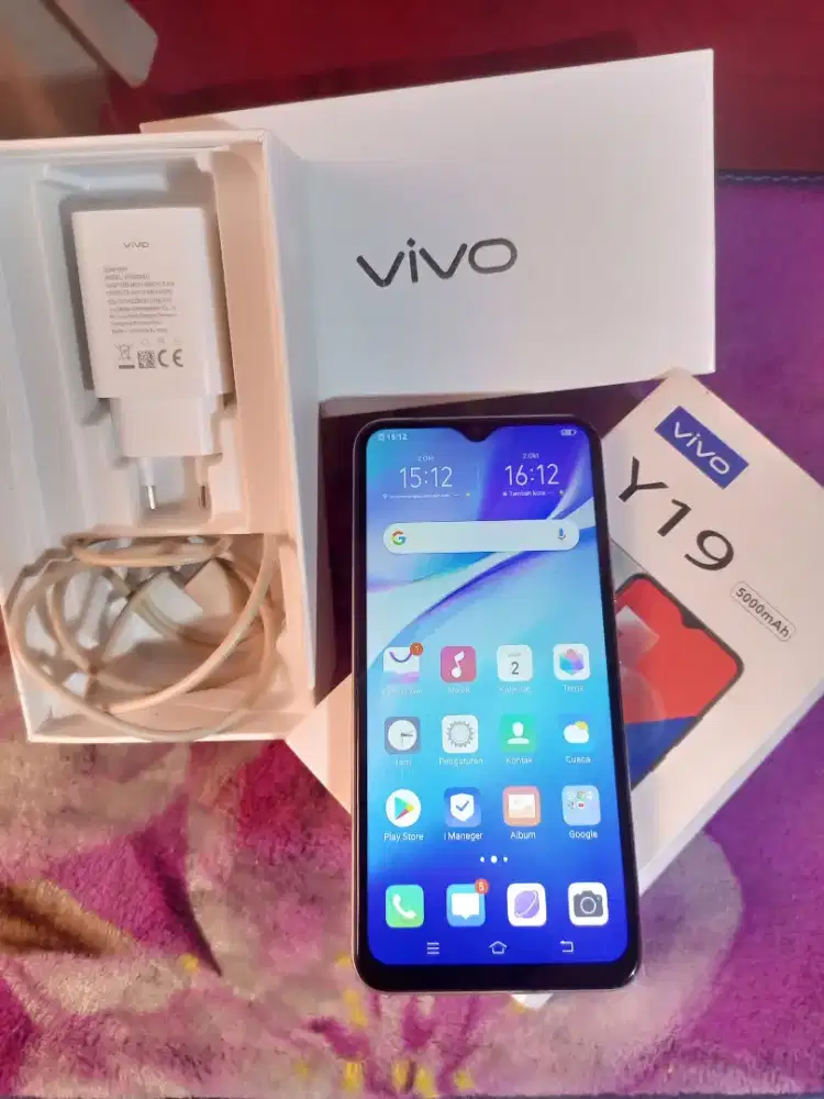 VIVO Y19 Lengkap Dan Masih Mulus Gada Mines 99%