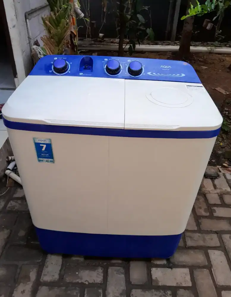 Mesin Cuci Aqua 8kg Second Original