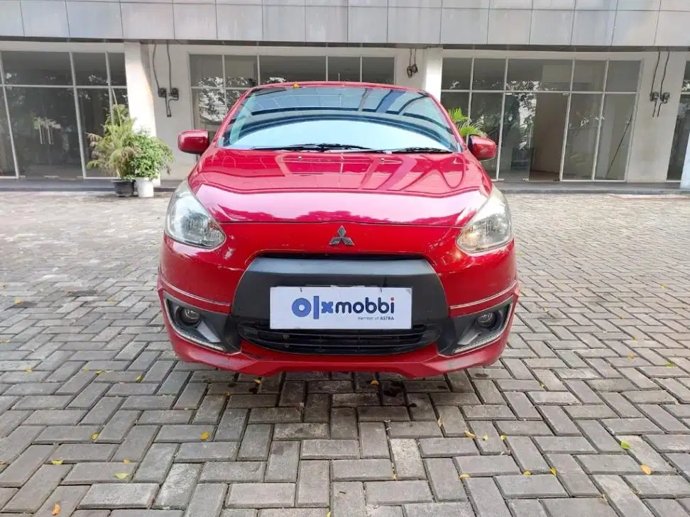 DP 5, JT Mitsubishi Mirage 1.2 GLS Bensin-AT Merah 2016