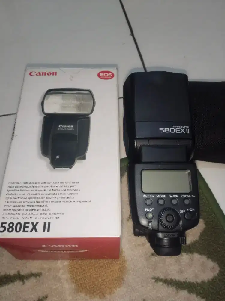 Jual flash kamera DSLR canon 580EX II