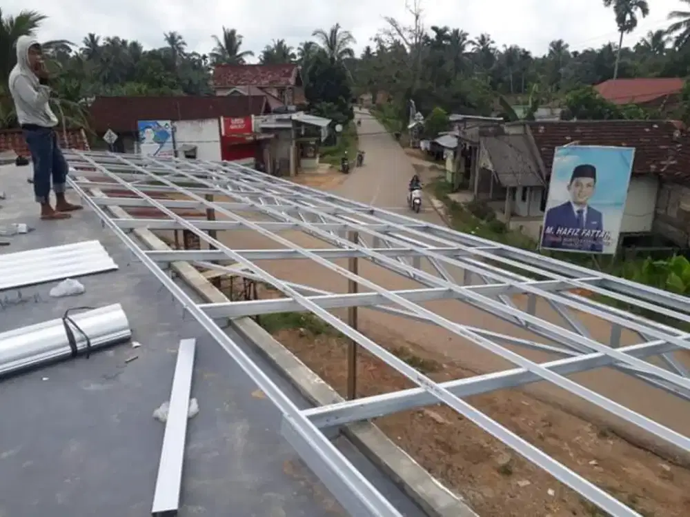 Jasa pasang kanopi baja ringan