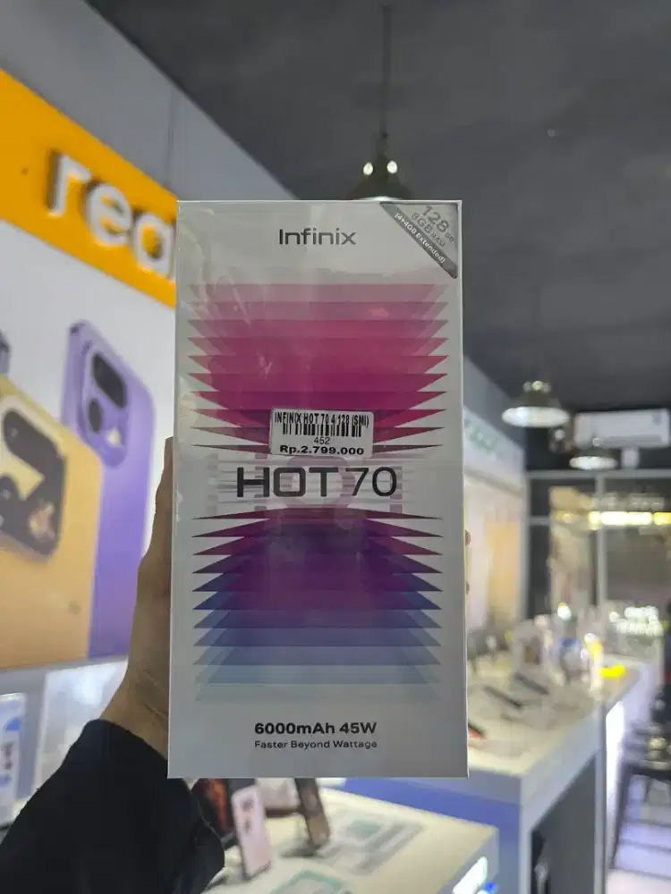 Infinix hot 70 4/128gb ATLANTIS DAHSYAT