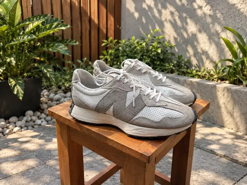 New Balance 327 Grey Green Original