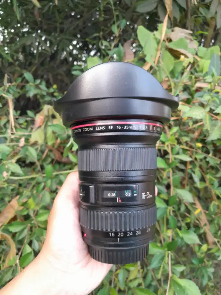 Lensa canon 16 35 mm f2.8 L USM mark ii