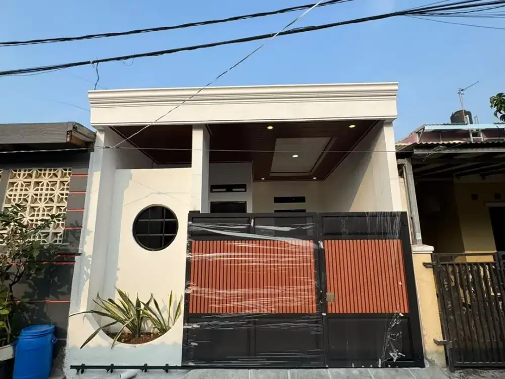 ▫DIJUAL RUMAH 1 LANTAI MODEL CLASSIC MODERN SIAP HUNI DUKUH ZAMRUD BEKASI