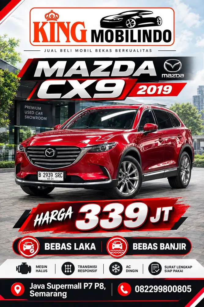 (King Mobilindo) Mazda CX9 2.5 2019 Istimewa