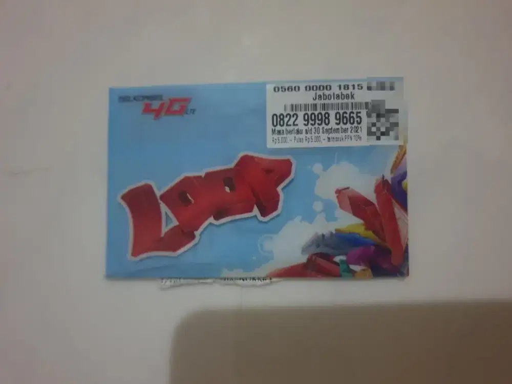 Nomor cantik simpati telkomsel