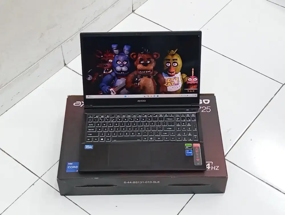 Jual laptop axioo pongo 725 Intel core i7-12560H ram 16gb ssd 512gb