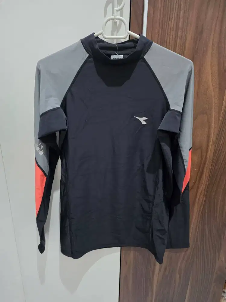 Baju Renang DIADORA - DIA Pacific Long Sleeve Rush Top Original Black