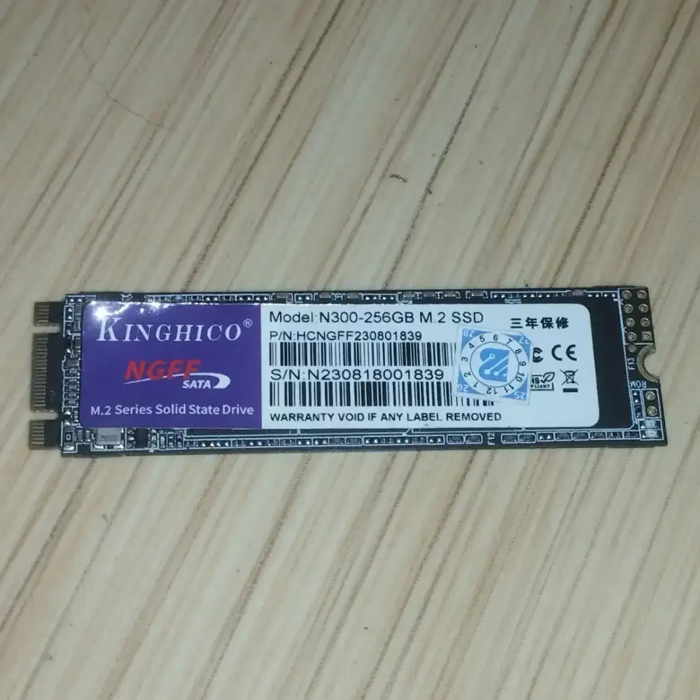 SSD M.2 256GB ex laptop
