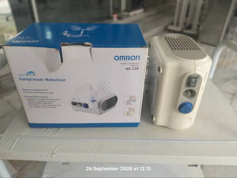 Nebulizer Omron Ne c28 (untuk terapi pernapasan)