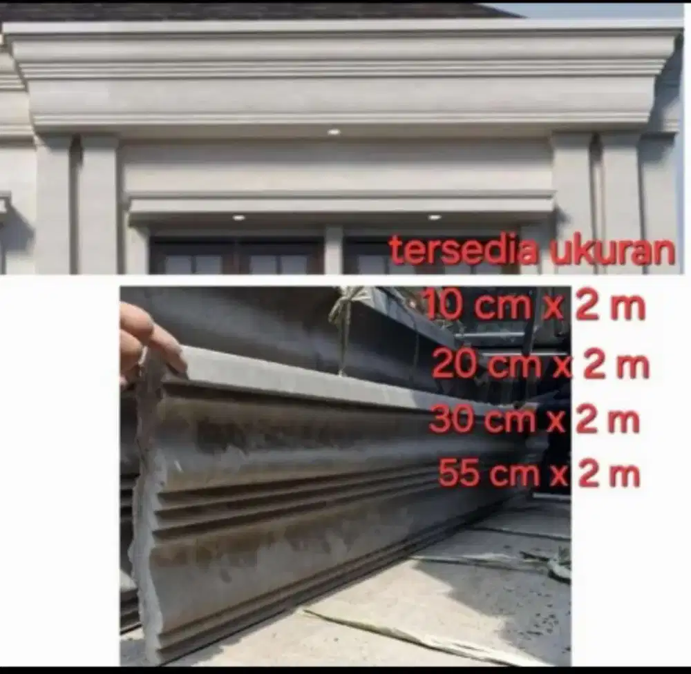 Risplang beton profil instan