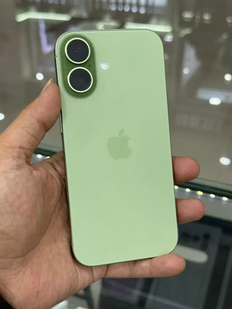 Iphone 17 256Gb Sage second resmi ibox mulus no minus garansi panjang