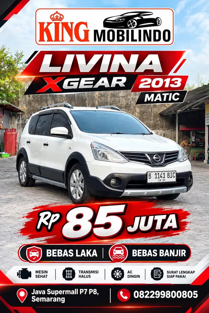 (King Mobilindo) Livina XGear 2013 Matic Kondisi TOP