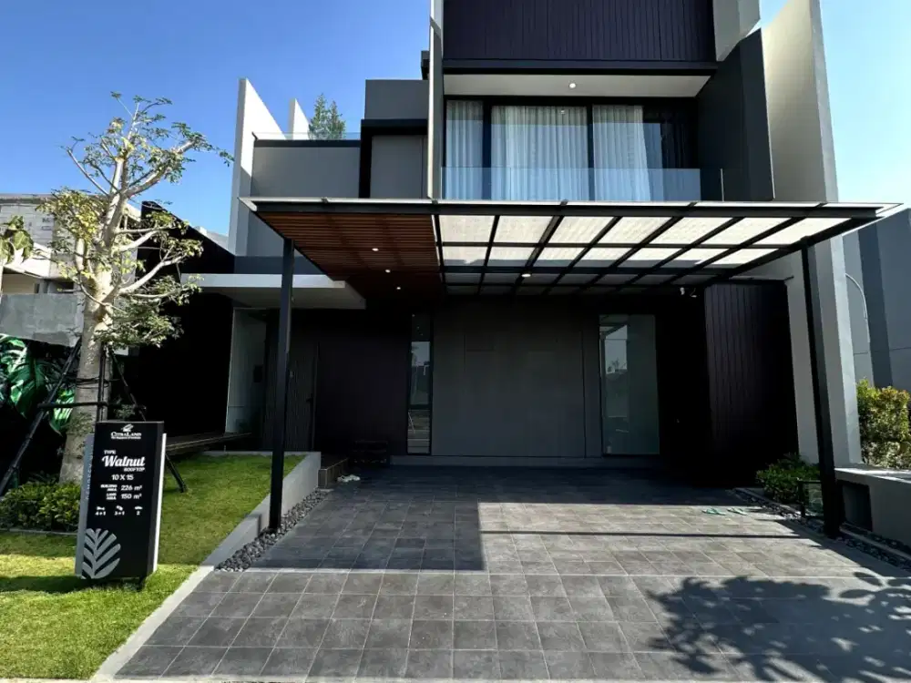 Dijual NEW Produk Rumah Surabaya Barat Citraland Walnut Rooftop* dekat Universitas Ciputra