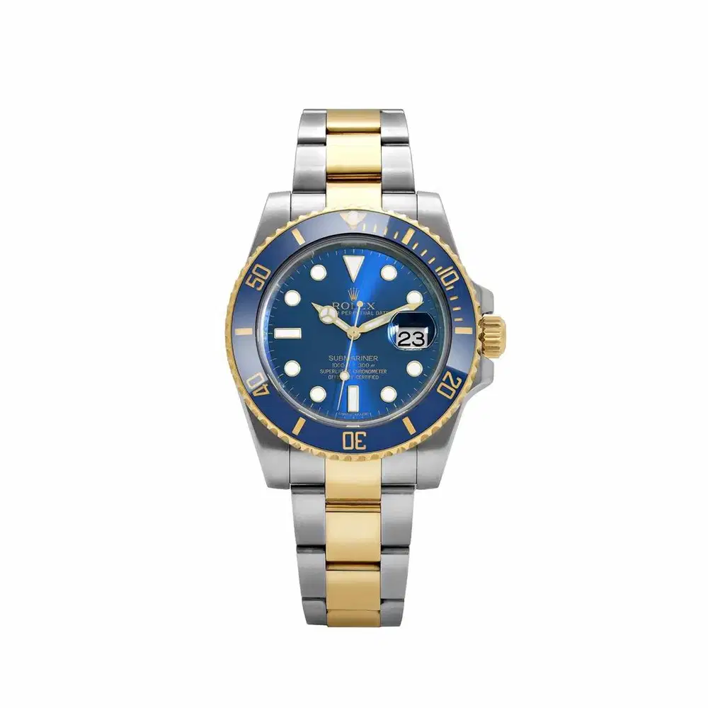Rolex Submariner Blue Sunburst Steel & 18K Yellow Gold
