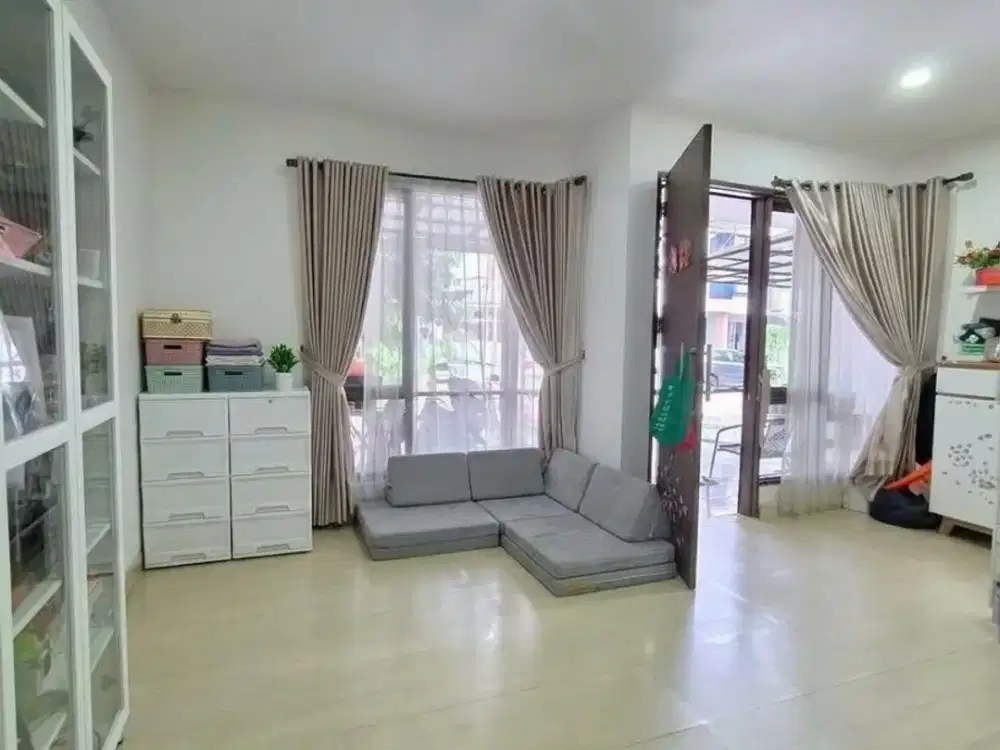 Dijual Rumah BSD City Foresta Albera, Siap Huni Full Vinyl, Dekat Qbig & Aeon Mall