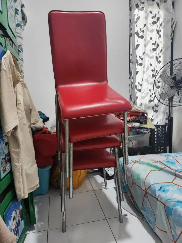 Bangku bekas meja makan informa 4pc