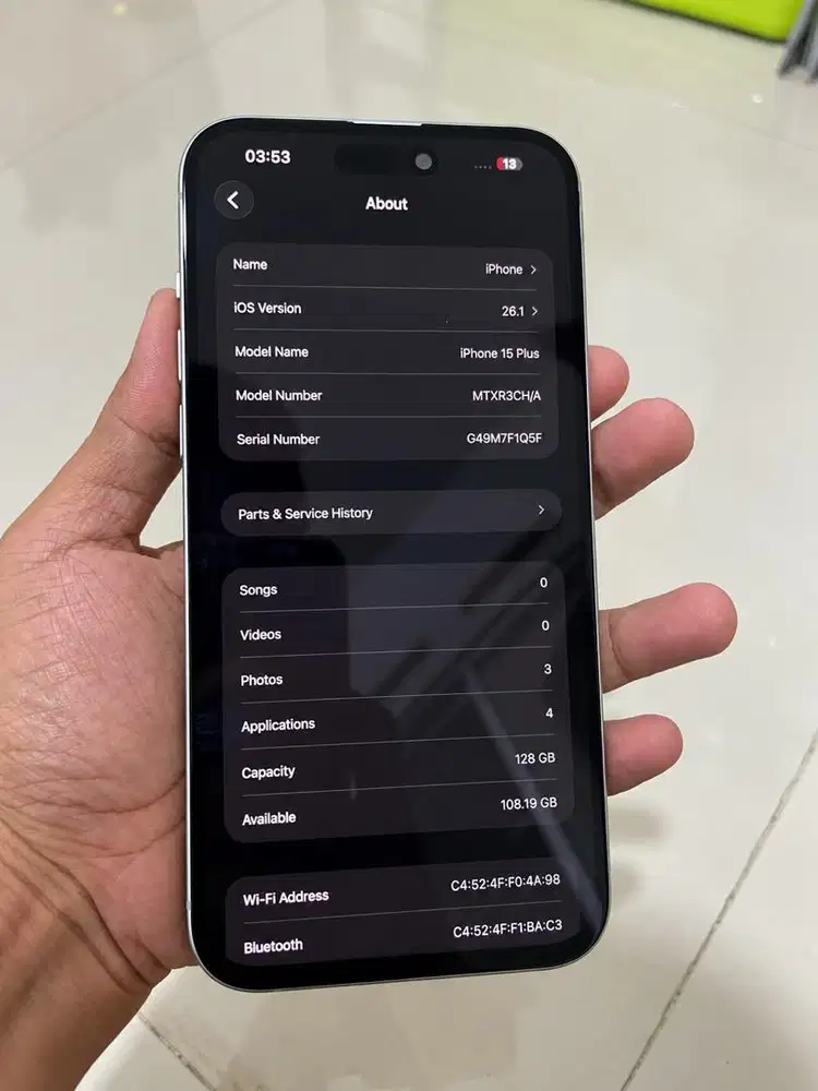 Iphone 15 plus 128gb wifi only tidak bisa pakai kartu