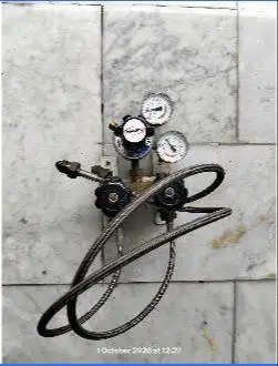 Oxygen Regulator untuk instalasi