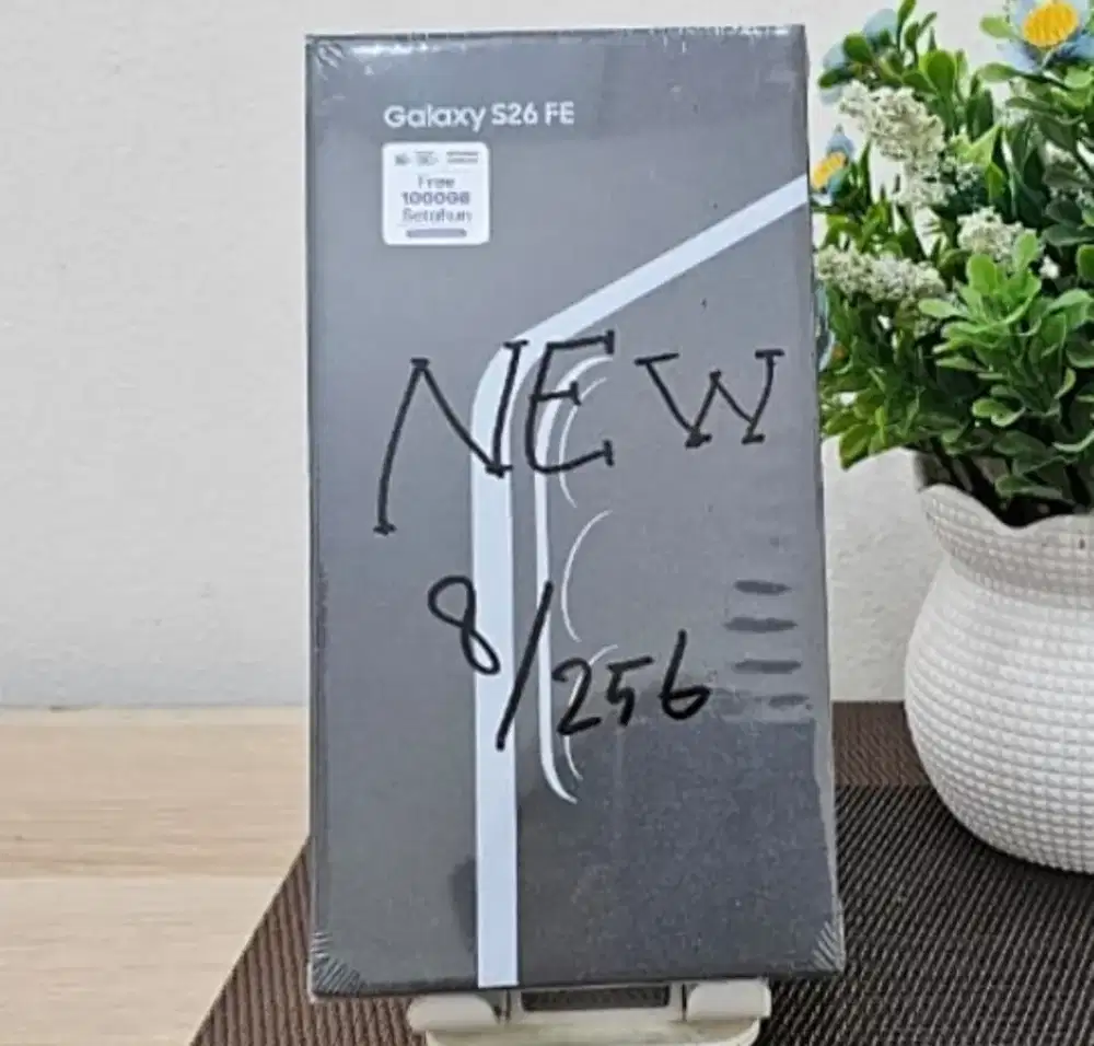 Samsung Galaxy S26 FE 8GB+256GB Black BNIB Garansi Resmi SEIN