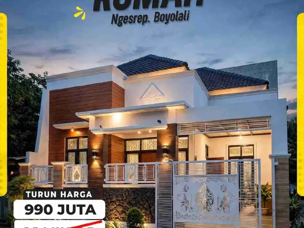 Rumah Baru ngesrep ngemplak boyolali
