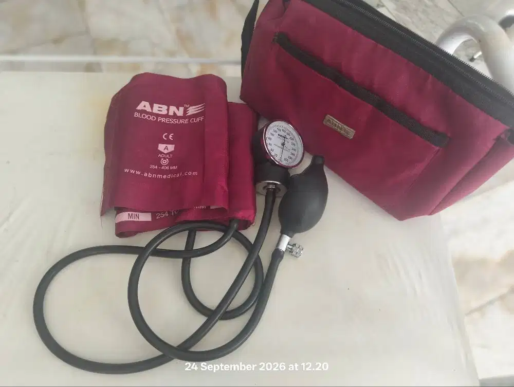 Blood Pressure manual Merek ABN