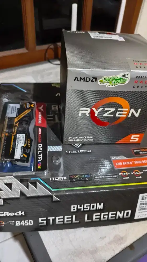 Bundle Mobo + Procie + Ram
