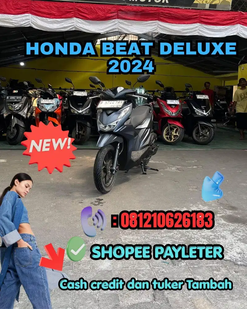 GONDA BEAT DELUXE 2024 CASH CREDIT