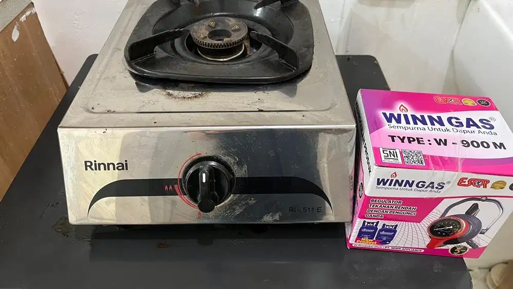Meja dan Kompor Miyako 1 Tungku