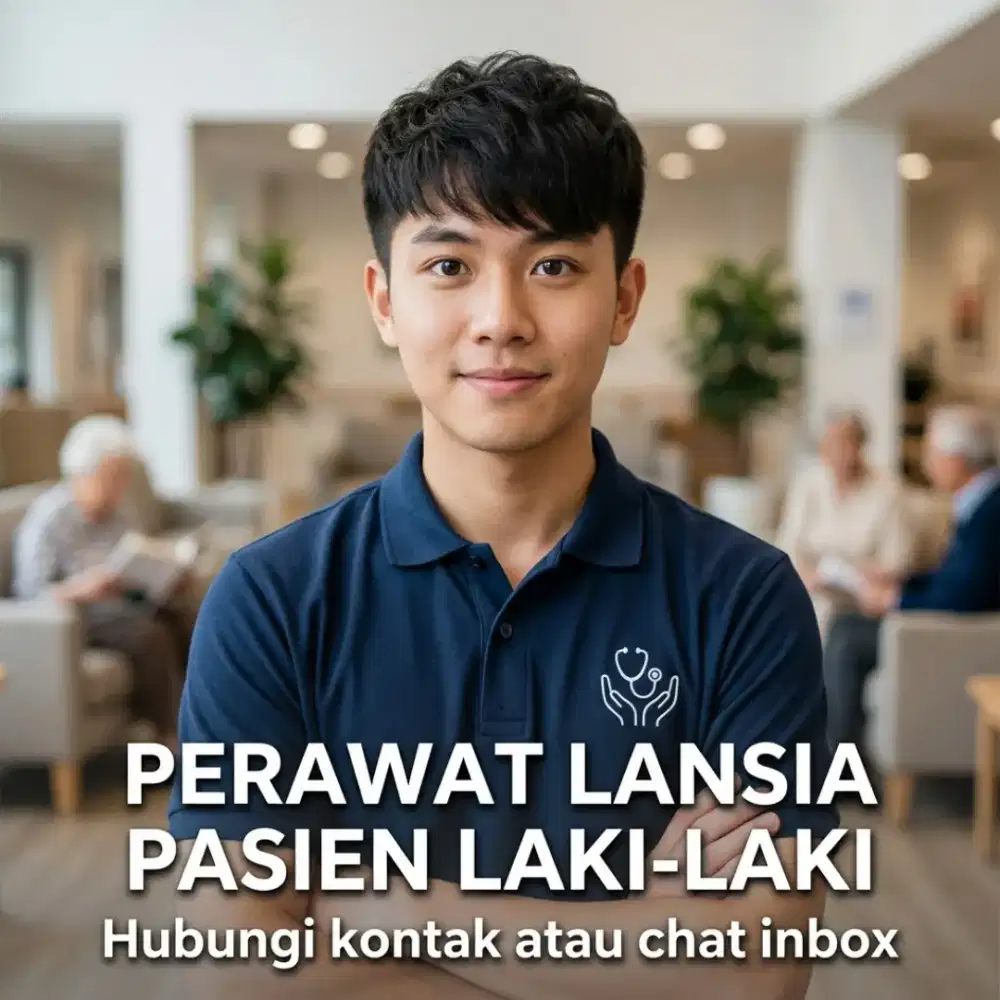 Perawat Lansia/Pasien Laki-laki