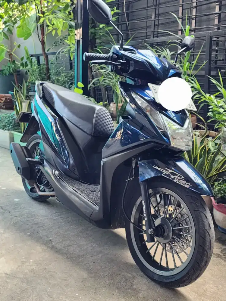 Honda Beat fi stater kasar 2015 semi modift
