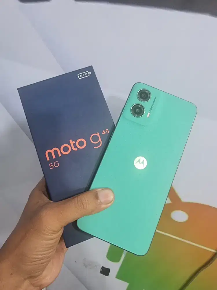MOTORLA MOTO G 45 5G Ram 8/256GB Fullset ori 100% NORMAL NoKendala.