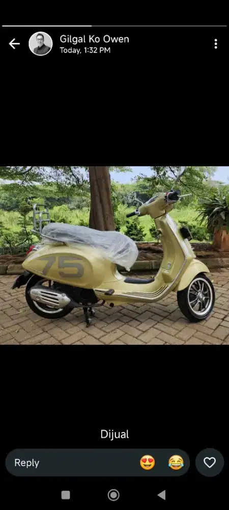 Vespa Anniv 75 th