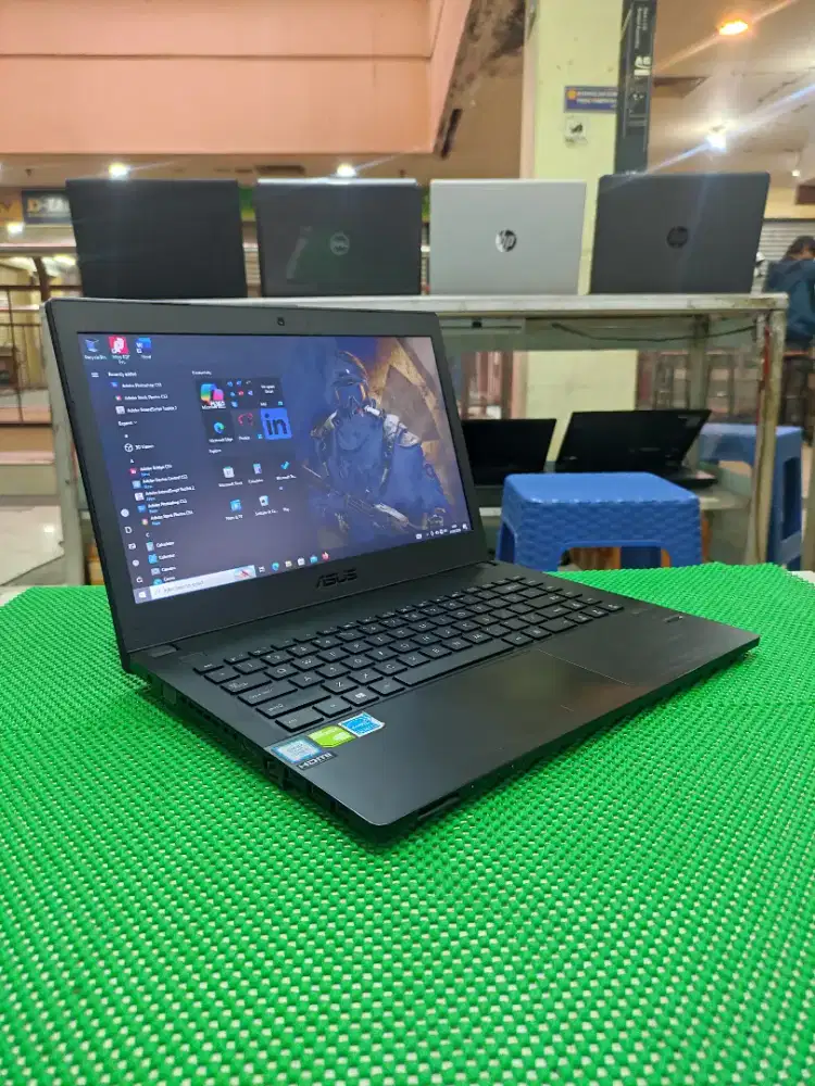Asus Pro i5 6200U Nvidia 8GB ssd 128gb + 500GB fingerprint reader