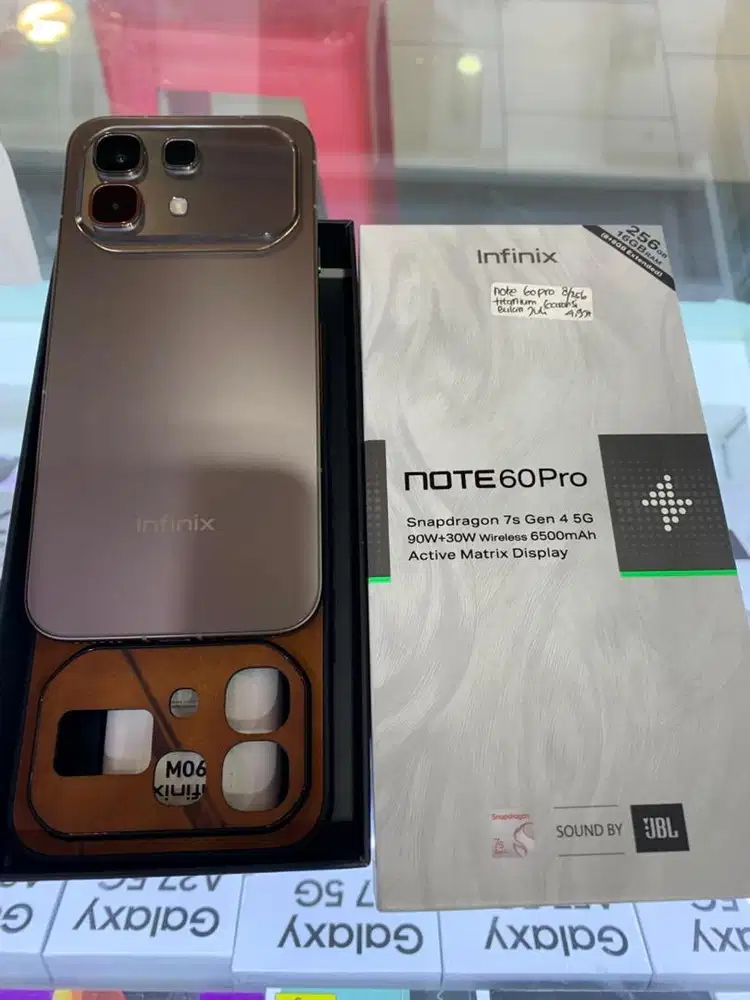 Second Infinix Note 60 Pro 8/256 Mulus garansi panjang