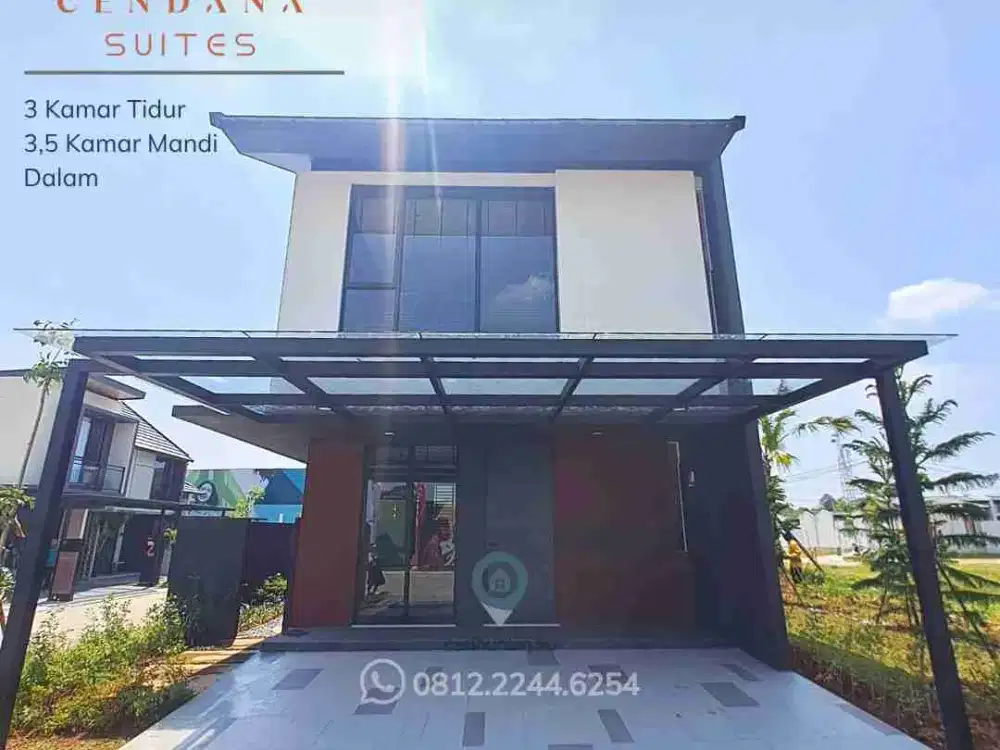 Rumah Komersil Lippo Karawang Cendana Suites 3 Kamar Tidur