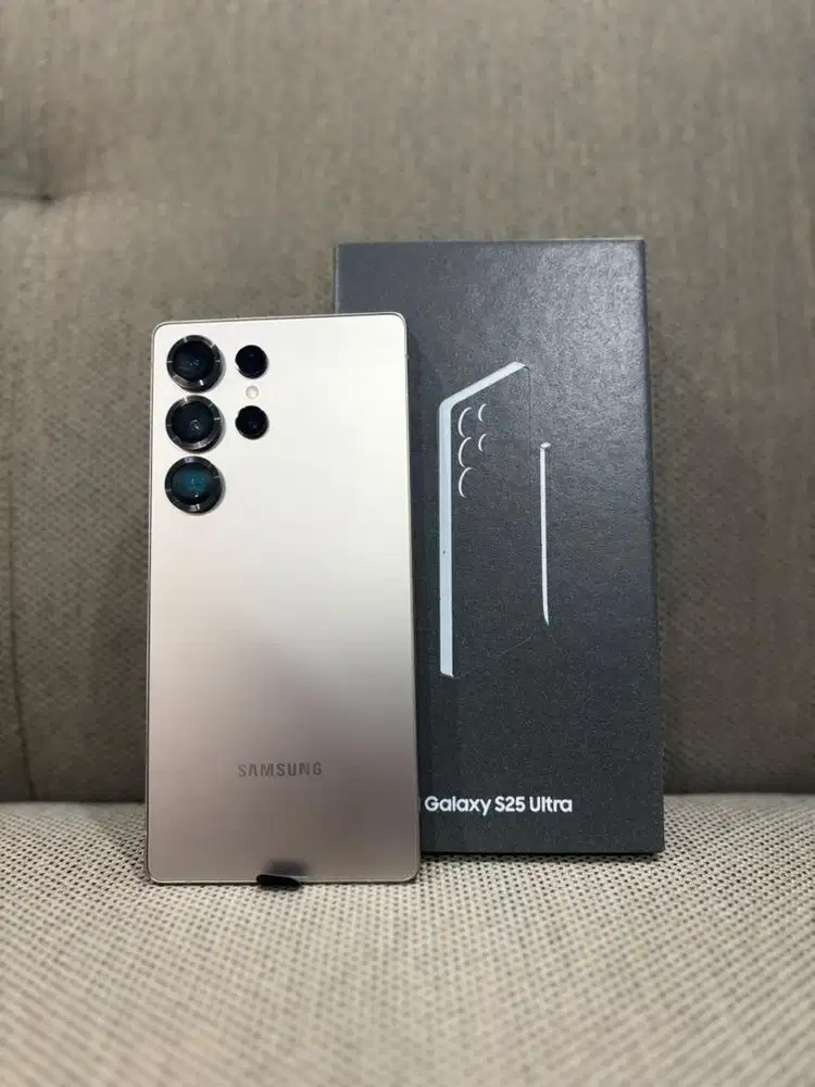Samsung S25 Ultra Titanium Gray 1TB Like New Resmi SEIN