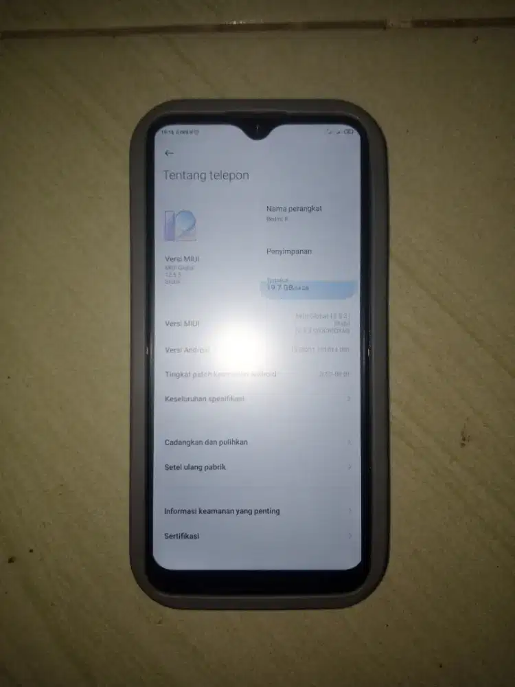 Redmi 8 ram 4/64 normal
