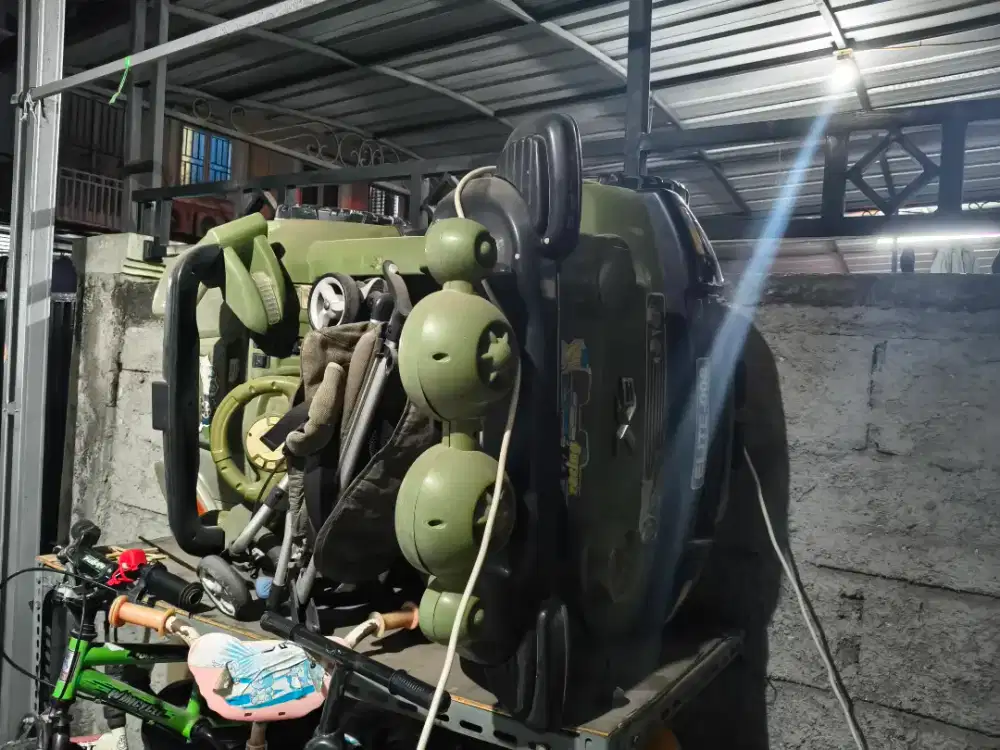 Mobilan anak jumbo ngebut
