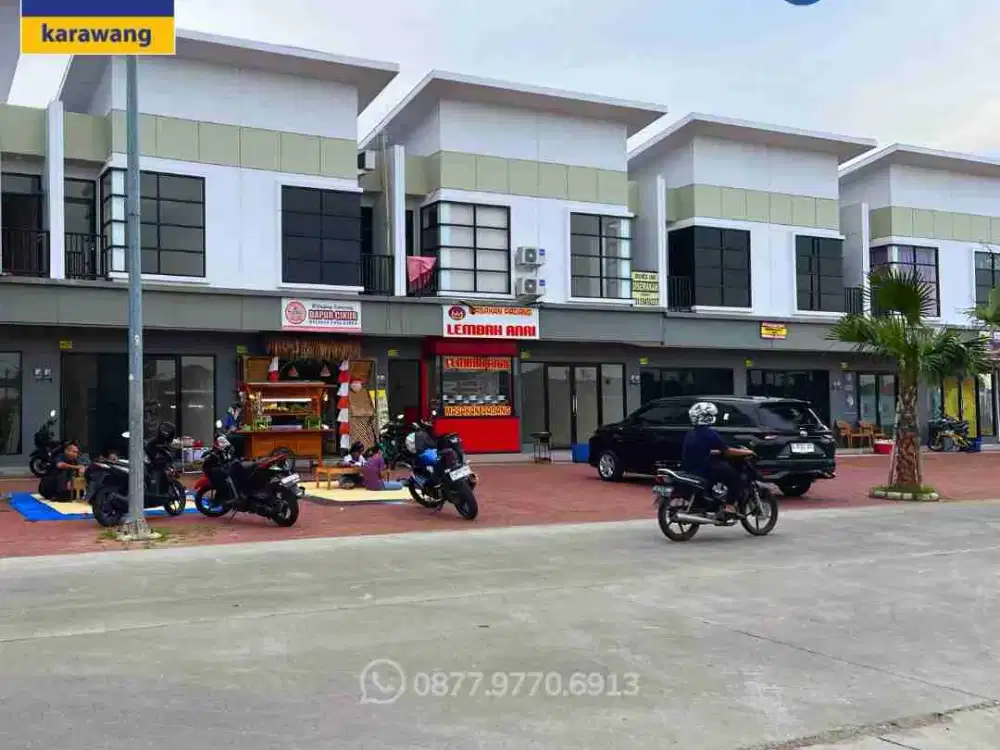 Ruko 2 Lantai Sapphire Ready Stock siap usaha Dijalan utama Kawasan