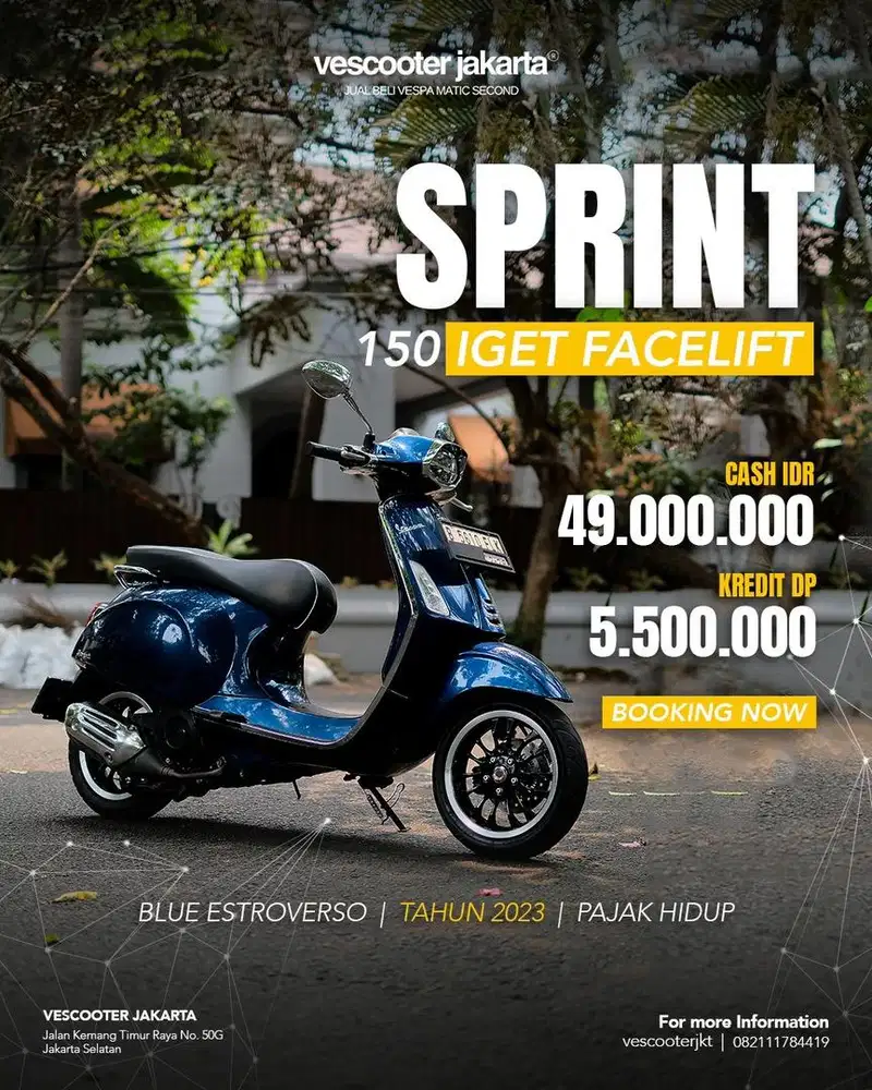 VESPA SPRINT 150 IGET FACELIFT 2023