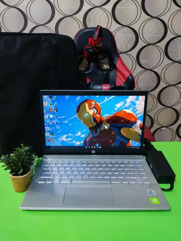 Laptop SuperSlim HP Pavilion 14 Dual VGA Nvidia Siap Pakai