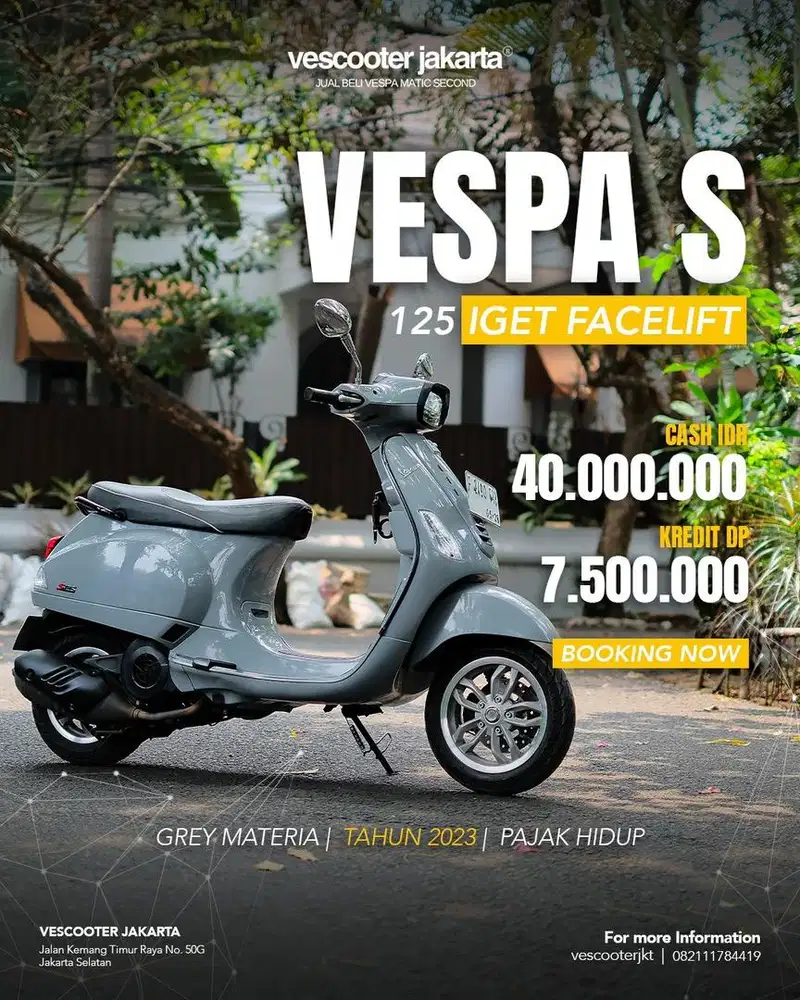 VESPA S 125 IGET FACELIFT 2023