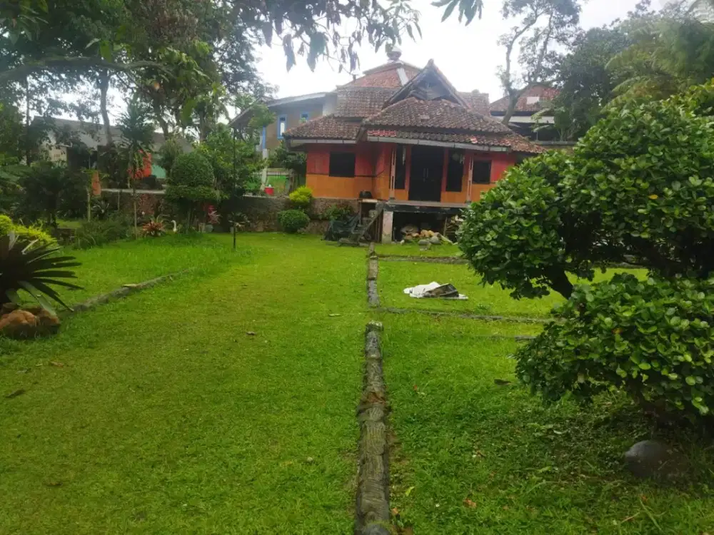 Dijual Tanah + Villa 2.000 m2 di Sukamakmur, Bogor