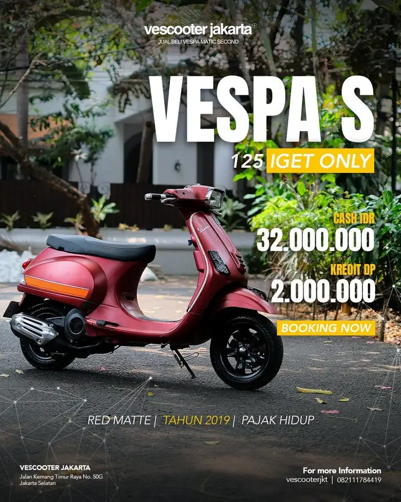 VESPA S 125 IGET 2019