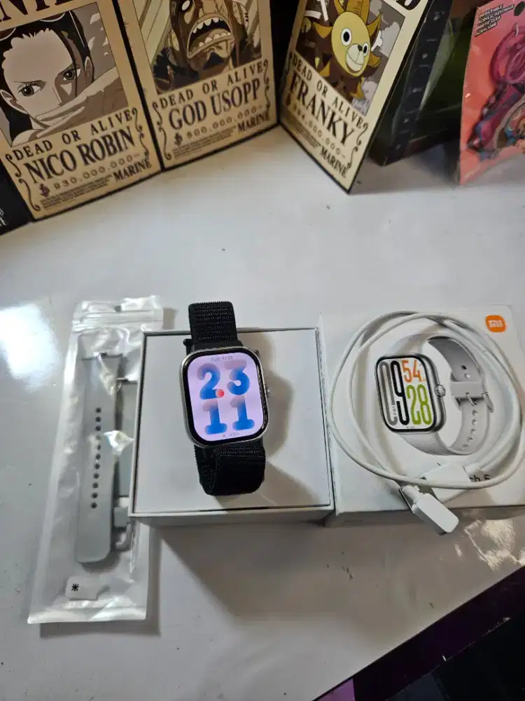Redmi Watch 5 Regular Mulus Fullset Nota Ada Garansi s/d Mei 2027